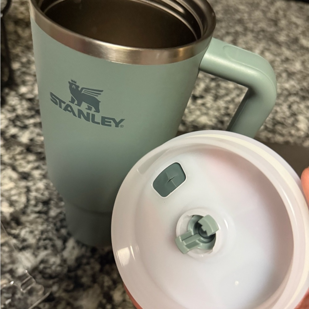 Stanley Sage Green Insulated Mug with Lid